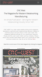Mobile Screenshot of cnc-west.com